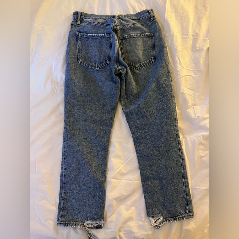 Agolde x Amour Vert Riley denim jeans - Picture 3 of 3